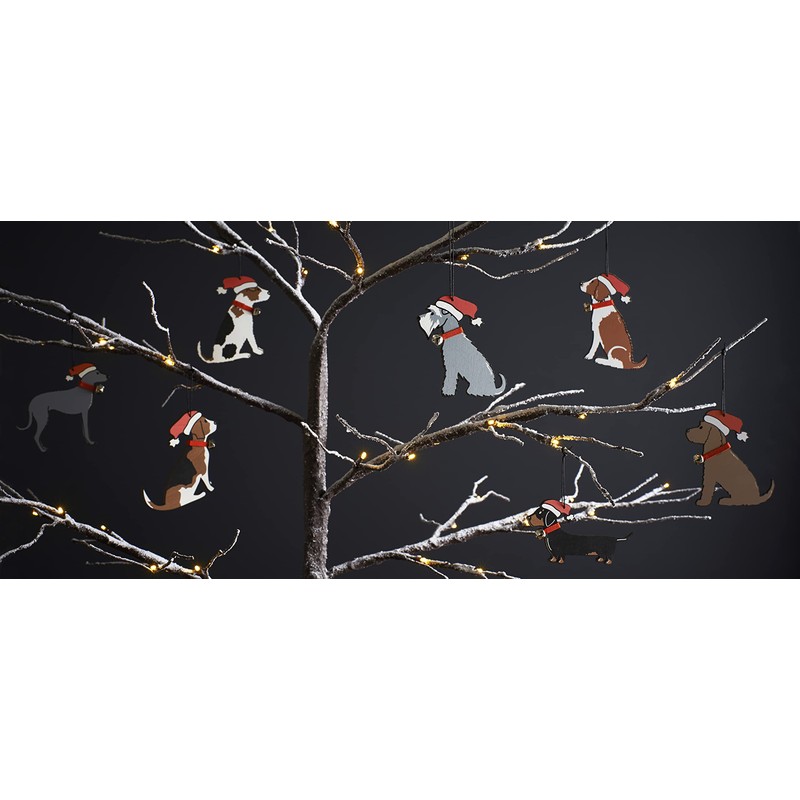 Cockapoo / Labradoodle Black Christmas Decoration