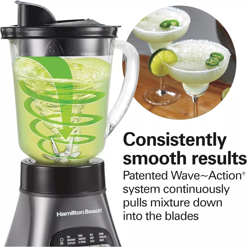 Hamilton Beach Blender for Shakes and Smoothies & Food Processor