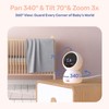 jeeber Wifi Smart Video Baby Monitor with Camera, Phone App