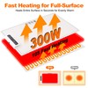 Electric Warming Tray,Warming Mat for Food, Fast Full Surface Heating