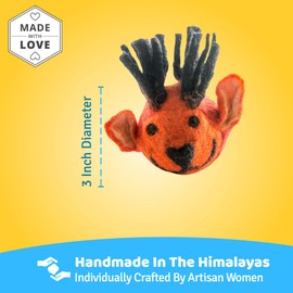 Le Sharma Eco-Animal Head Ball (Deer)