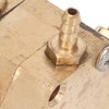 Hexagonal Dental Water Valve Good Passability Copper Water Pressure Regulator