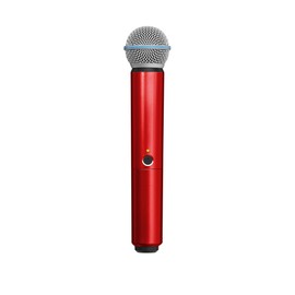 Shure WA713-RED Colored Handle Only for BLX2/SM58 and BLX2/BETA58A Wireless Transmitters (Red)