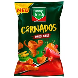 퍼니프리쉬 Funny Frisch 코르나도스 스위트칠리 스낵 80g Funny Frisch Cornados Sweet Chili Snack 80g