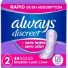 Always Discreet Incontinence Liners, Very Light Absorbency Regular Length 120