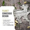 Victoria Cast Iron Meat Grinder with a Table Fixed Mount,