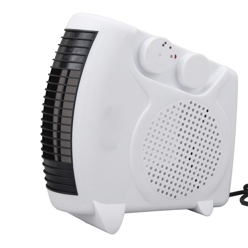 Portable Fan Heater Quick Heating Adjustable Temperature Mini Space Heater