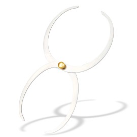 Zict Woodturning Double Ended Bowl Calipers Stainless Steel 11Inch Woodworking Cal