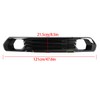 ANTUKO Front Bumper Filler Lower Grille Plate Gloss Black Replacement