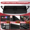 Under Seat Truck Organizer Storage Box with 1 Removable Divider