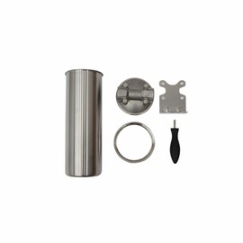 WYDDDARY Filter Housing Heavy Duty Water Filter Shell Housing 3/4inch NPT Inlet and Outlet 10 inch Stainless Steel Filter Water with Bracket and Wrench Pin