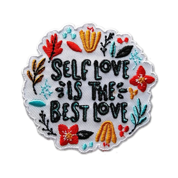 BPA -Free Sew-On Patches for Iron-On - Selbstliebe ist die