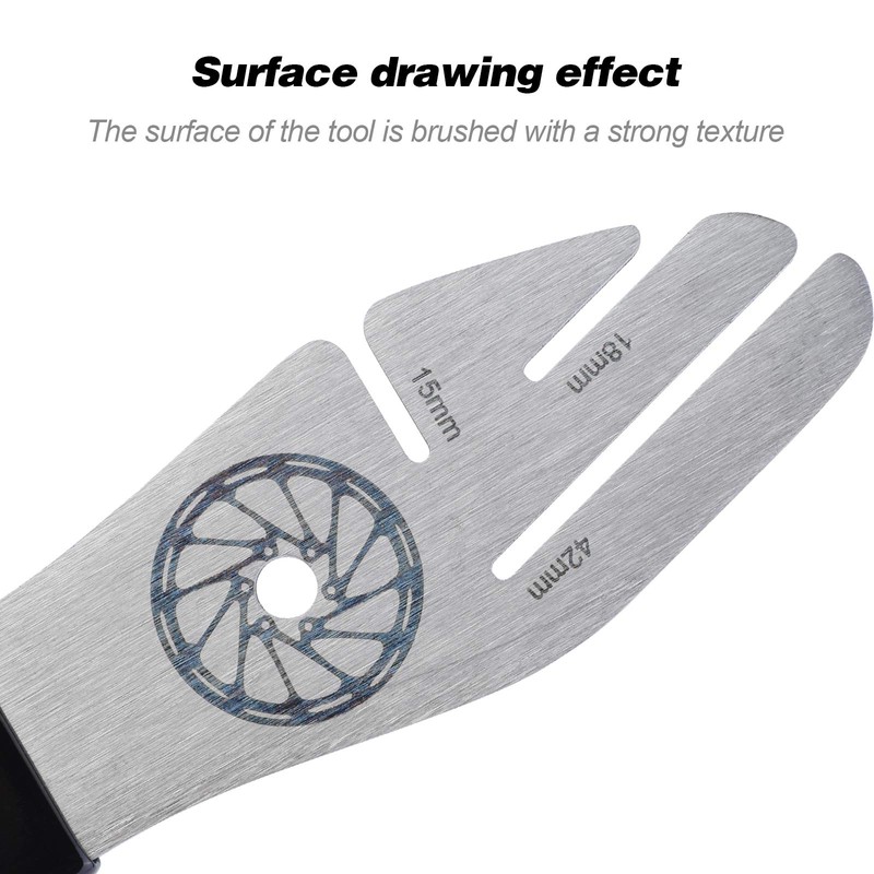 QKURT Bicycle disc correction wrench, dressing bicycle disc wrench for