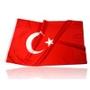 twinsmanufacturing Turkey Flag 90 x 150 cm with Brass Eyelets,
