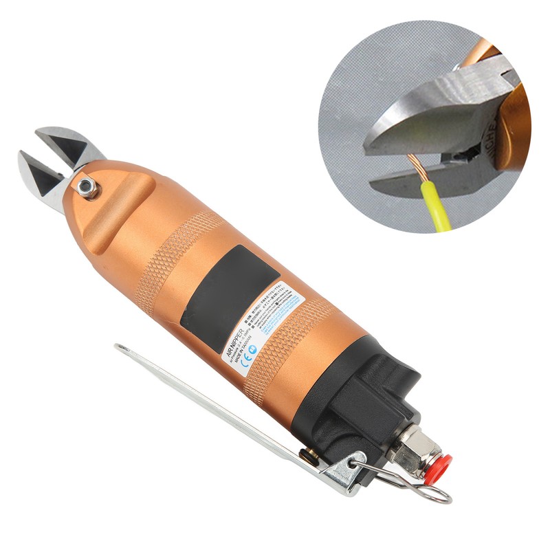 Pneumatic Scissors Alloy Steel Blade Air Nipper Diagonal Cutting Tool