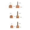 zalati Heel Tip 6 Pairs Faucet Replacement U Shape Non-slip