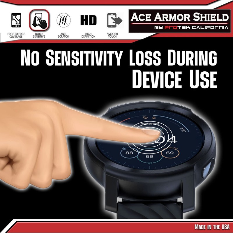 A ACE ARMOR SHIELD compatible with Garmin Instinct Crossover Solar