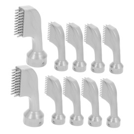 Minkissy Automatic Cream Dyeing Comb Hair Dye Bottle Replacing Tool Abs Hair Supplies for Home Salon