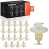 A-Premium 20PCS Nylon Trim Panel Clips Retainer Fastener Double Head