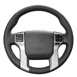MEWANT Funda para volante para Toyota Land Cruiser Prado 2010-2017 / Tundra 2014-2020 / Tacoma 2012-2019 / 4Runner 2010-2020 / Sequoia 2014