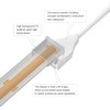 MALIIGAZA COB Strip Connector for IP68 IP67 Waterproof Outdoor 8mm