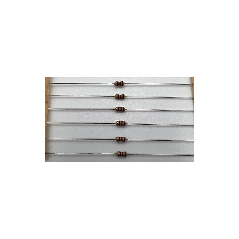 120 Ohm Resistors, 1/4 Watt, 5% Tolerance, Pack of 25