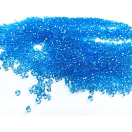 Liying shop Acrylic Diamonds Faux Round Crystals Treasure Gems for Table Confetti, Table Scatters, Vase Fillers, Arts & Crafts, Wedding Decoration (2.5mm 10000pcs Light Blue)