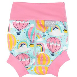 Splash About Happy Nappy Duo Wiederverwendbare Schwimmwindel, Up & Away, 3-6 monate