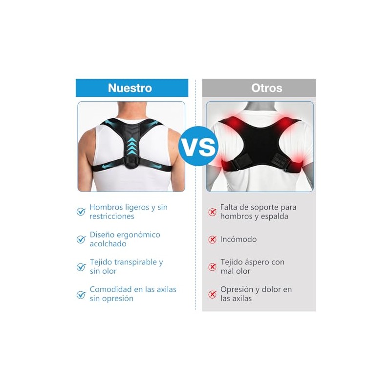 Faja Lumbar Unisex con Correas de Soporte, Transpirable y Ajustable