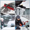 LXYYDS Car Ice Scraper with Broom, Snow Brush with Ice