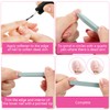 Mudder 20 Pcs Stone Nail File Pumice Stick for Fingernails