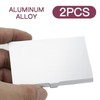 Joyangy Pack of 2 Gold Metal Business Card Holder, Aluminum