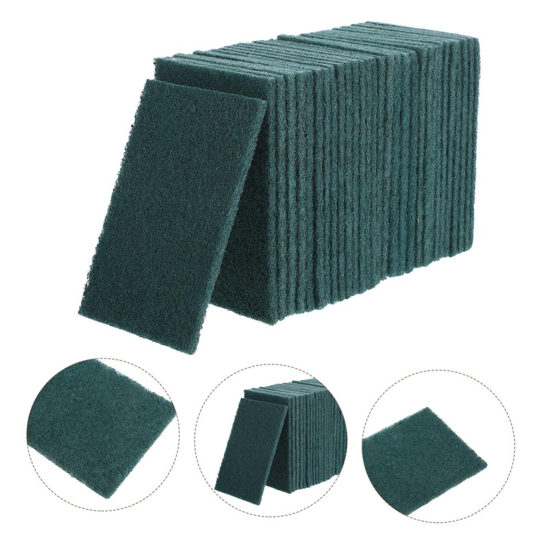 ABOOFAN 30pcs Non Scratch Kitchen Cleaning Pads Scrubbing Sponges for