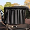 Car Divider Privacy Curtains, 6 Pcs Universal Car Seat Partition