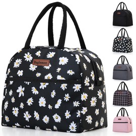 GODWOODS Insulated Lunch Bags for Women, Men - Small Cooler Box Smash Lunch Tote Bag for Work, Picnic, Beach, Camping