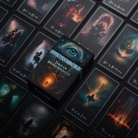 Earth Moon Magick The Tarot of Sacred Kingdoms - Moon Tarot Cards – 78-Cards Tarot Deck with Guide Book – Oracle Cards for Spiritual and Shadow Work, Perfect for Beginner Include Guidebook