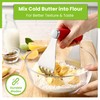 Spring Chef XL Stainless Steel Pastry Cutter Tool for Baking