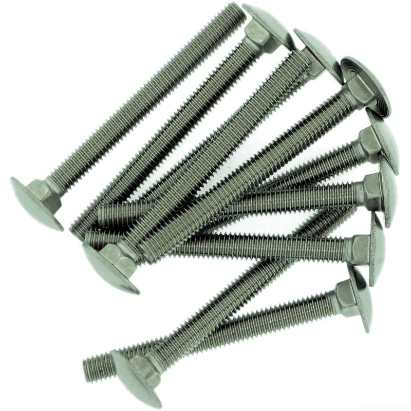 M6 (6mm x 50mm) Cup Square Carriage Bolt (Fully Threaded)