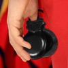 Vaguelly 1 Pair Spanish Castanets Black Wooden Castanets Spanish Hand