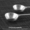 Olive Spoon with Drain Hole,Stainless Steel Pickle Spoon Slotted Spoon