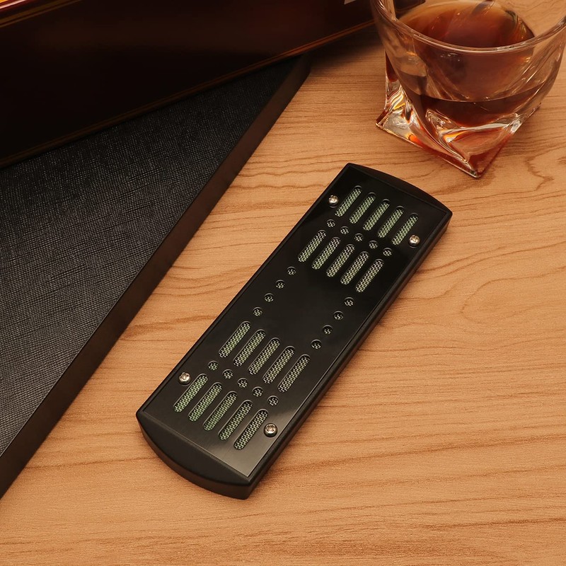 TISFA Cigar Humidifier, Cigar humidor humidifiers, Black Cuboid Humidor Humidifier