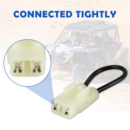 SAUTVS UTV Seat Belt Bypass for Honda Pioneer 520/Talon, Harness Override Seat Bypass Override Switch Connector Jumper Plug for Honda Pioneer 520 2021+/Talon 1000R 1000X 2/4 Seat 2019-2024 Accessories