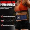 LUXE-TOUCH Weightlifting Belt with Quick-Release Lock, Cross Work out, Bodybuilding,
