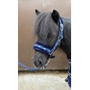 Equipride Horse Print Faux Lined Nylon Headcollars with Matching Lead