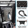 Kewucn 2 Layers Car Mesh Organizer, Two-Side Elasticity Auto Seat