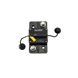 GLOSO E92 Manaul Reset, Waterproof IP67 Marine Auto Truck, 3/8" Stud, Hi-Amp Circuit Breaker (50A)