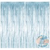 Samcos Tassel Curtain Set of 2, 39.4 x 78.7 inches
