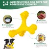 CVALIN Dog Chew Toys for Aggressive Chewers Large Breed,Indestructible Bones