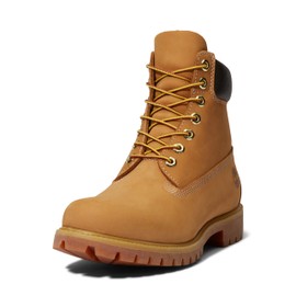 Timberland Men's 6" Premium Waterproof Boot, Wheat Nubuck-New 2024, 11.5
