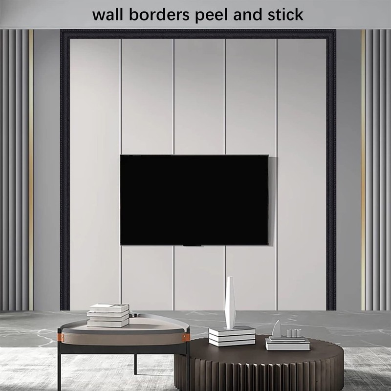 Yutianli Crown Molding Peel and Stick Wallpaper Border Flexible Wall